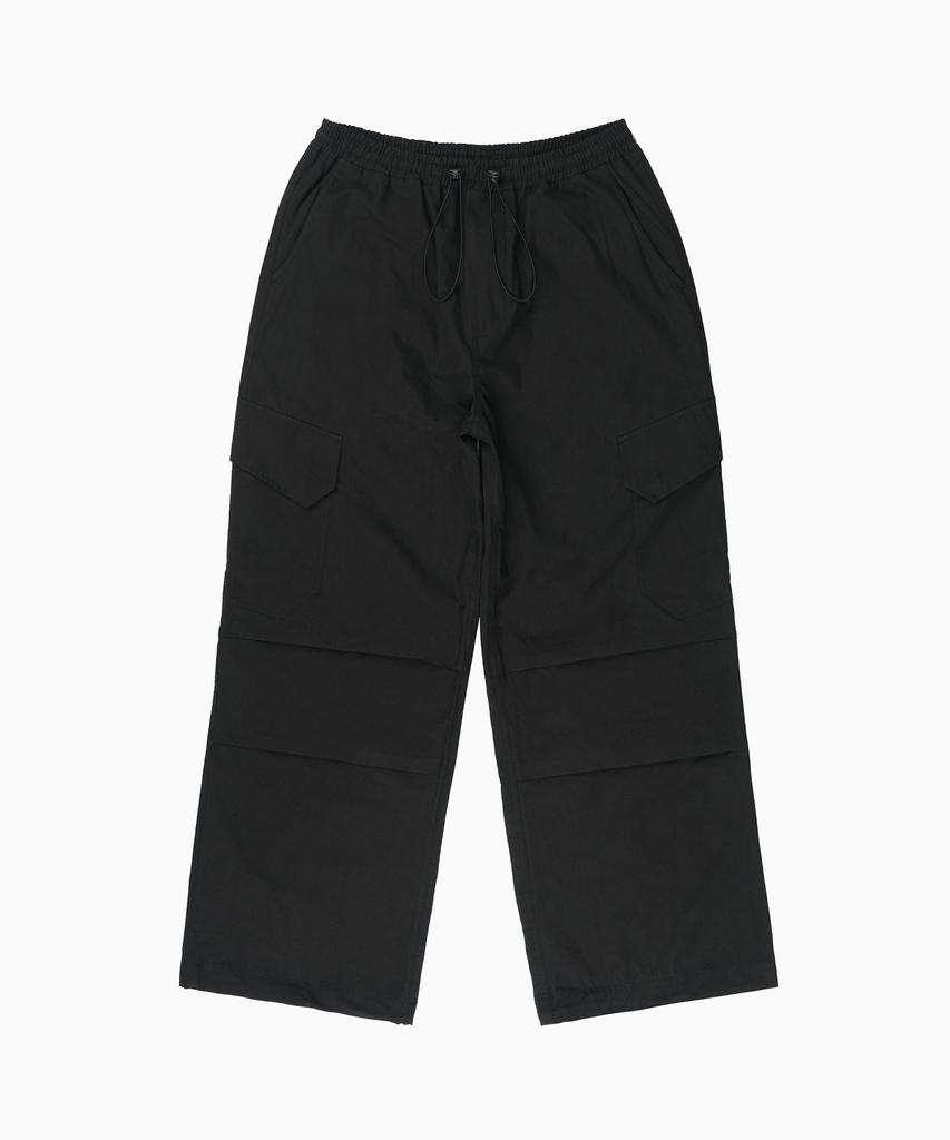 Bibeodeu Long Horn Cargo Pants [Black]