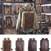 Men's Vintage Crazy Horse Leather Backpack
