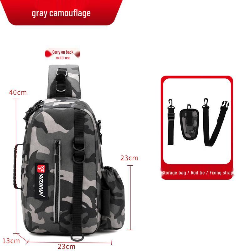 Brangdy Fishing Crossbody Storage Bag 25x20x41 cm