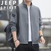 JEEP SPIRIT Men's Stand Collar Casual Jacket