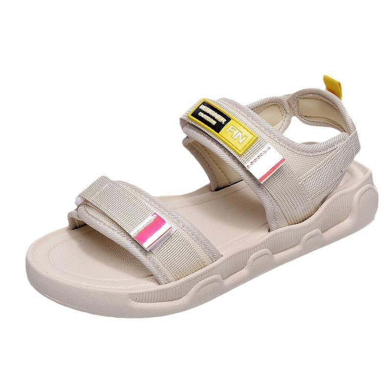 Women's Sandals Fashion Thick Soled Non Slip Comfortable Outer Wear Seaside Sandalias for Summer Buckle Strap Beach