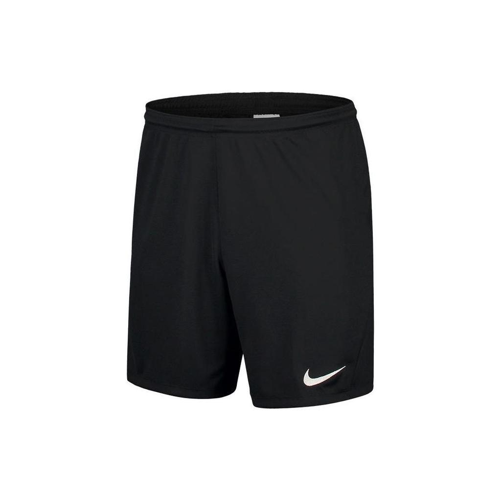 Nike Solid Color Logo Print Elastic Waist Straight Shorts Men Bottoms Black BV6856-010