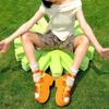 Hohe Plateausandalen Damen Sommer Versteckter Keilabsatz Lässige Mules Schuhe Draußen Strand Pantoffel Atmungsaktiv Klobige Sneaker