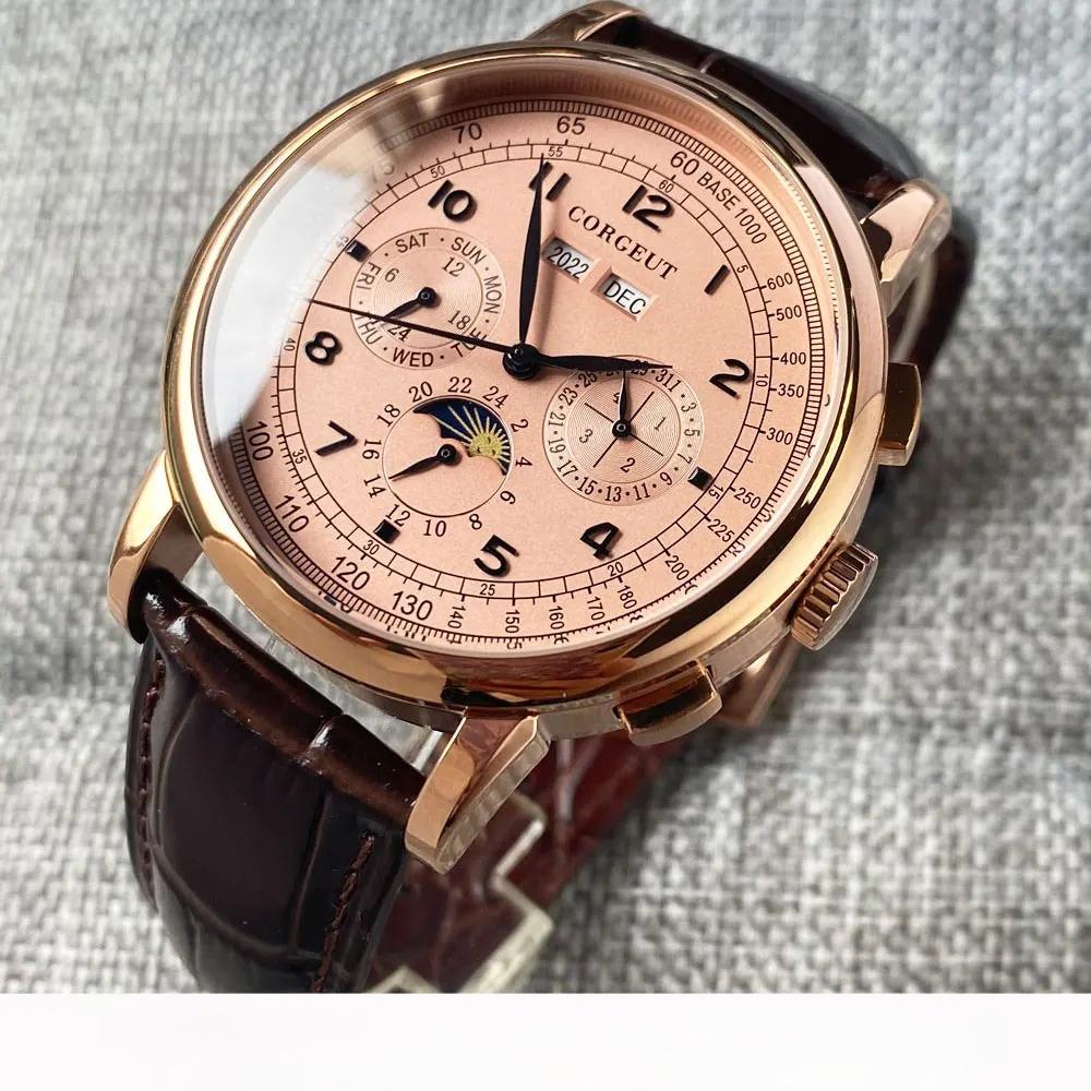 CORGEUT 42MM Automatic Watch ST1655 316L