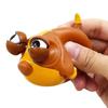 Squeeze Fidget Toy Soft Silicone Cute Puppy Doll Pinch Toys Relieve Stress Vent Toy Eye-Popping Cartoon Dog Doll Decompression Toy Party Favor