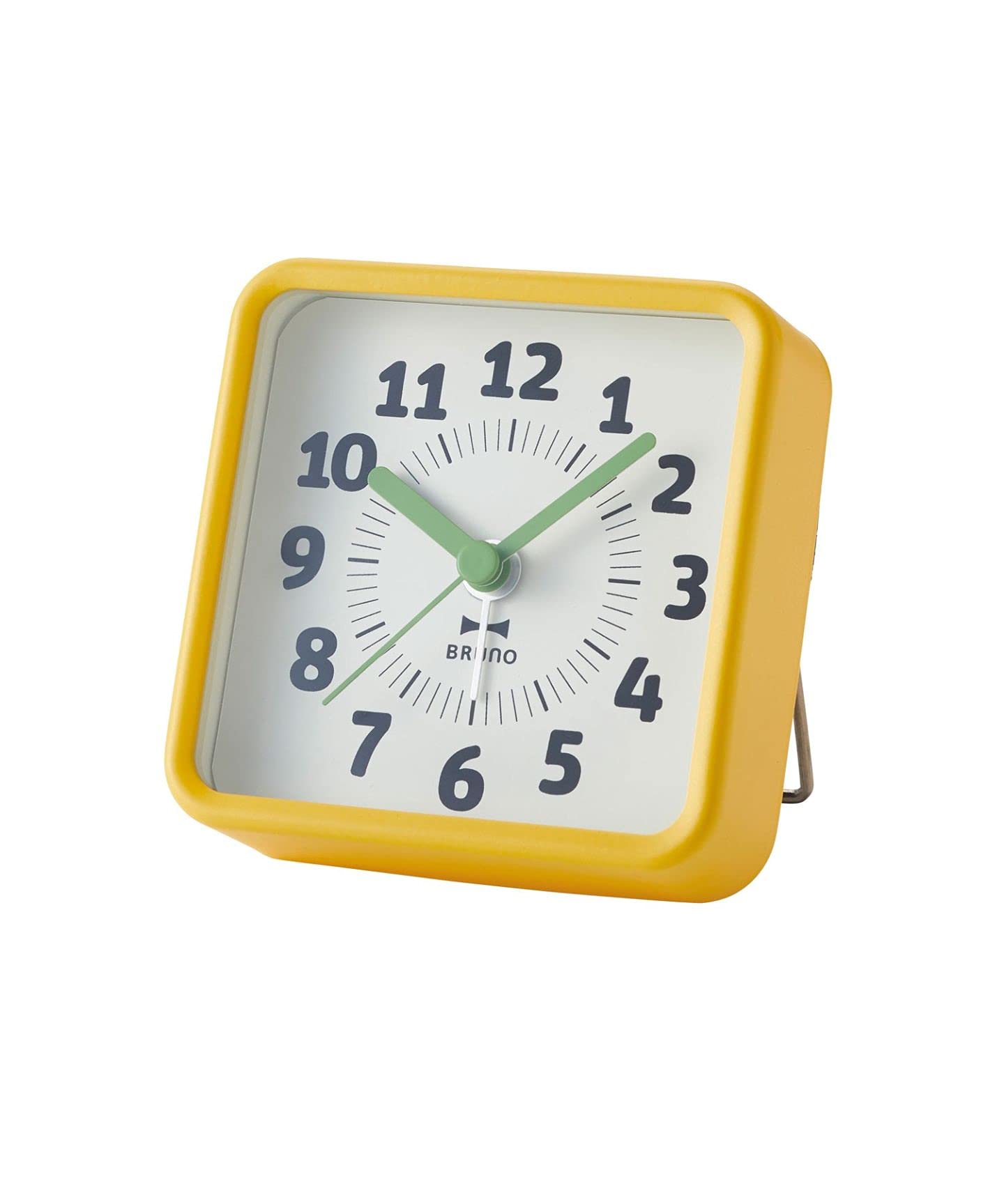

BRUNO Retro Pop Alarm Clock Yellow Table Clock Clock Compact BCA021-YW