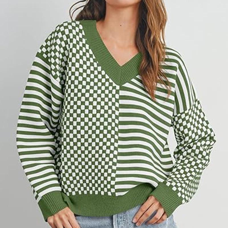 Women's Autumn & Winter Loose Knit Pullover: Versatile Round Neck Sweater