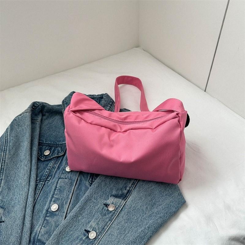 Oxford Material Small Crossbody Bag With Zipper Closure And Phone Pocket For Casual Daily Use