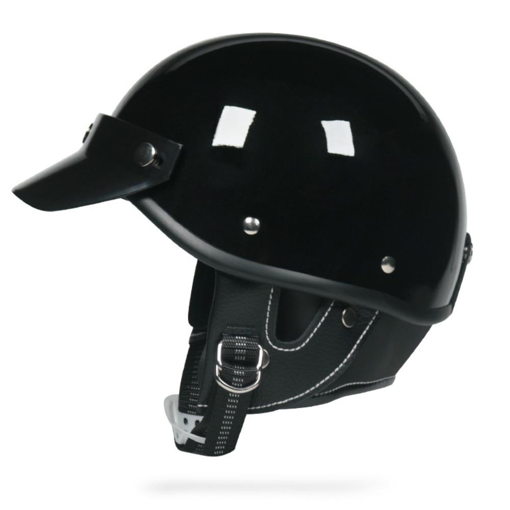 Electric bicycle helmet men and women retro half helmet summer Japanese couple Internet celebrity captain thorns breathable