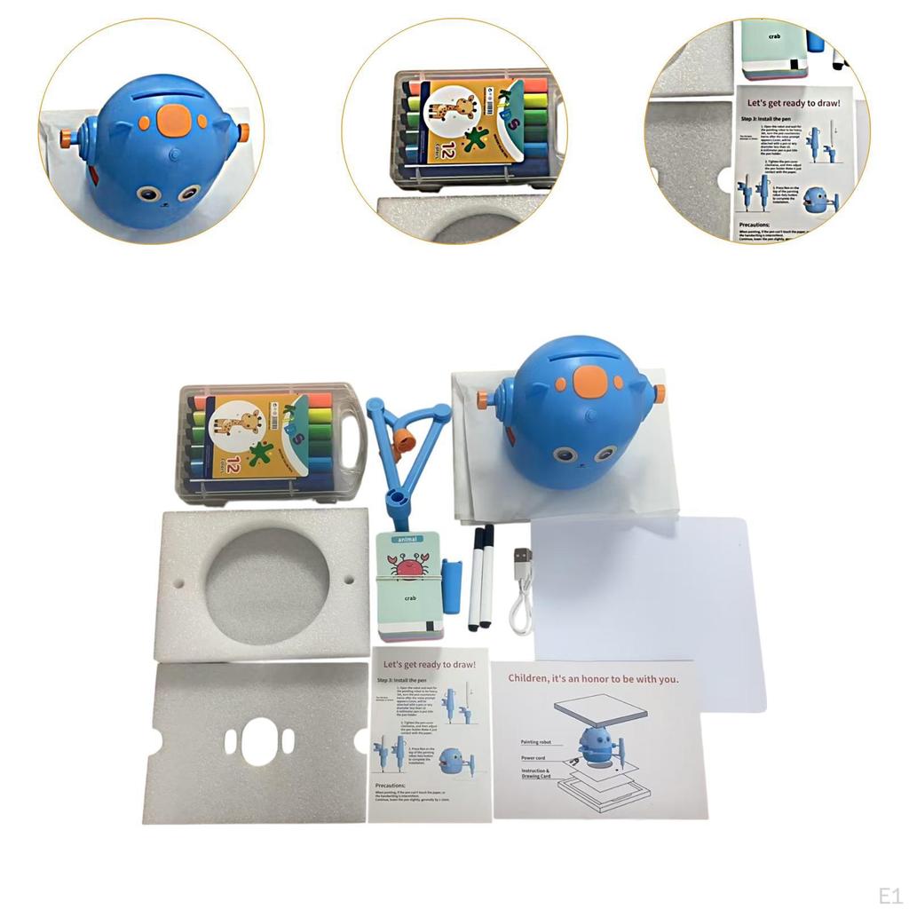 Robot do rysowania dla dzieci Uroczy Koordynacja ręka-oko Lekki Maszyna Zabawka do nauki malowania