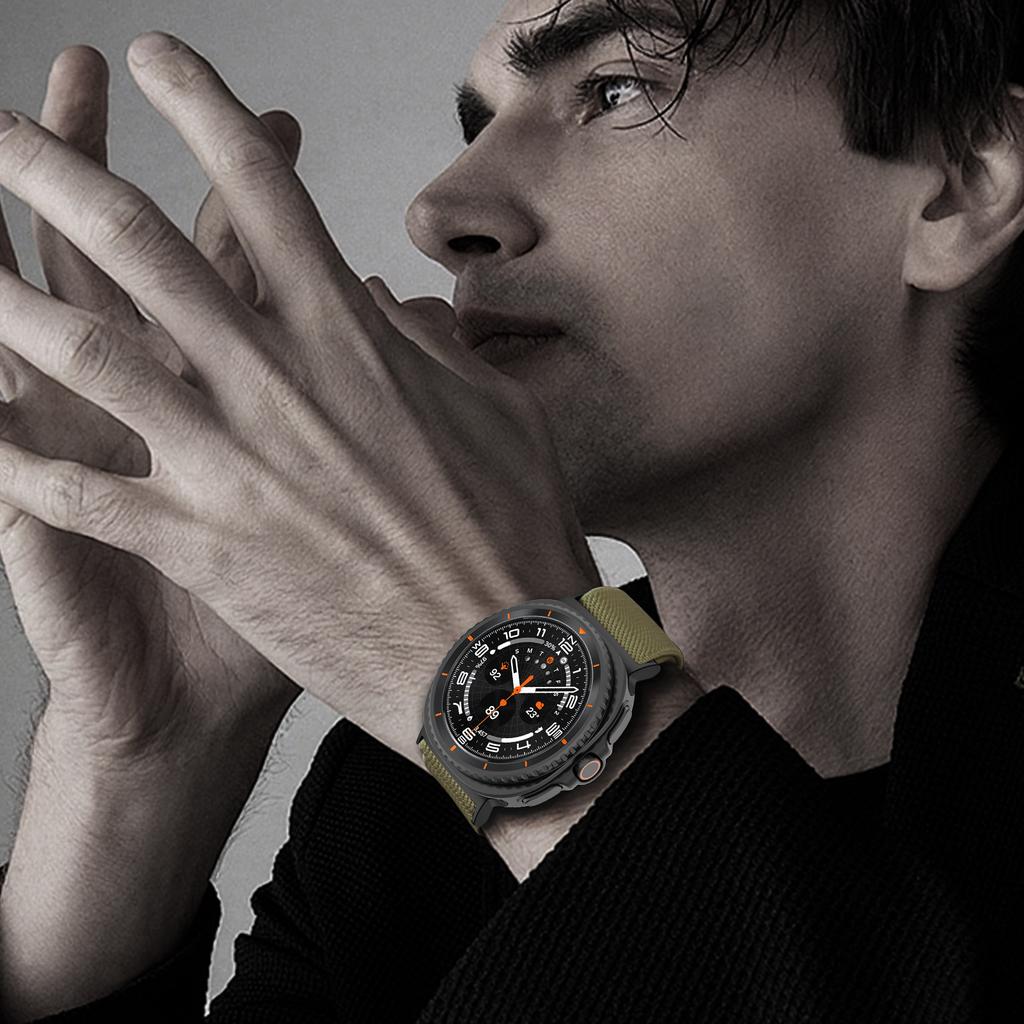 For Samsung Galaxy Watch 8 Strap 40mm 44mm stretch Nylon correa pulseira Magnetic Bracelet for Galaxy Watch 8 classic 46mm Band