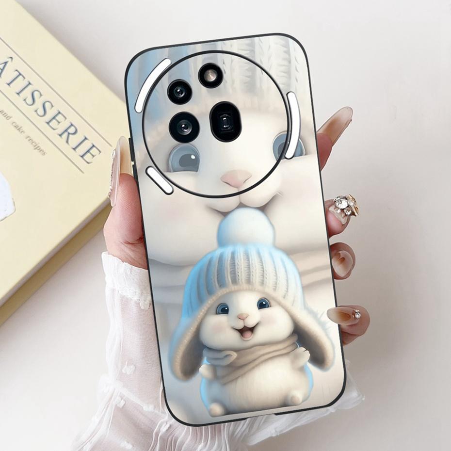 Fashion Painting Phone Case For Nothing Phone (3a) Pro Black Silicone Soft Cover For Nothing Phone3a 3a Pro Cases Bumpers