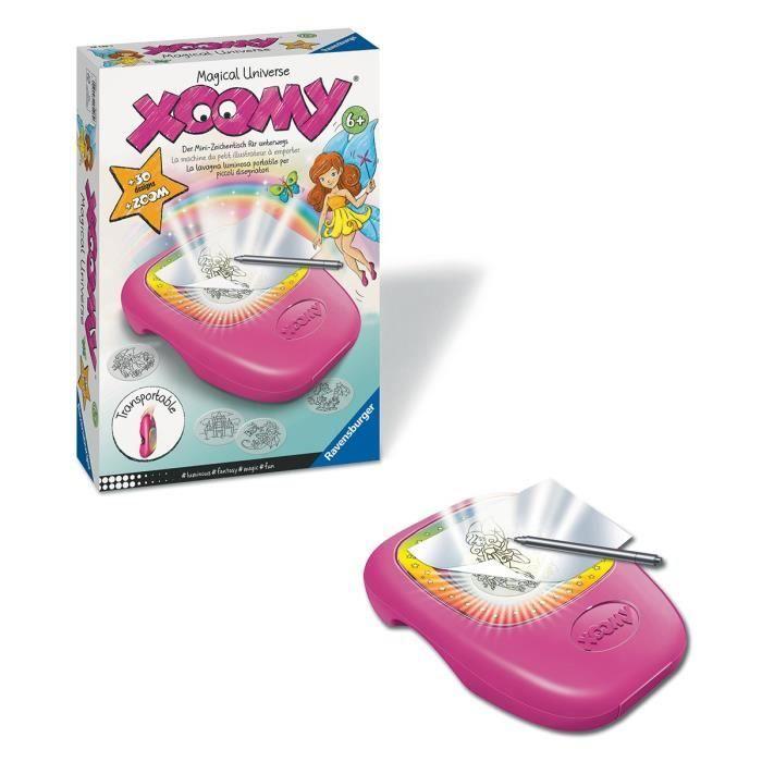 Machine à dessin nomade Ravensburger Xoomy® Midi Magical Universe pour enfants de 6 ans et plus