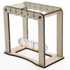 Newtons Cradle Balance Balls DIY Assembly Wooden Base Ball for Home Ornament Adults and Kids