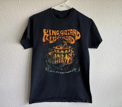 Vintage King Gizzard And The Lizard Wizard Phantom IslandShirt Black S-5XL LL131 Unisex T-Shirt