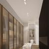 Modern white wall sconce, movable fluted spotlight for bedroom, reading, 1xGU10 10W KARBON, Sollux Lighting