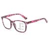 Trends Printed Multifocal Reading Glasses Women Men Anti Blue Light Eyeglasses Fashion Multifocal Degree Glasses Near and Away