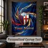 Wall Tapestry Bologna FC Print Custom Name Text Wall Hanging Home Decor