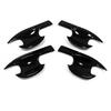 For Honda CR-V CRV 2023 2024 Glossy Black 4PCS Side Door Handle Bowl Cover Trim