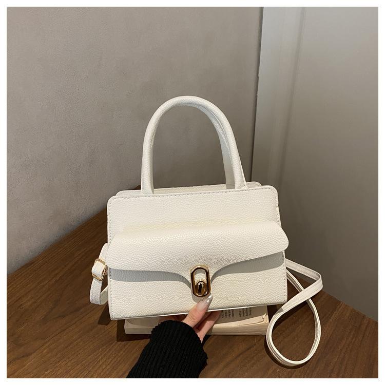 Handheld Small Square Bag, Trendy Shoulder Bag, Fashionable Commuter Cross-body Bag