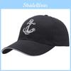 Black Anchor Navy Embroidered Baseball Caps Unisex Hats Men Streetwear Women