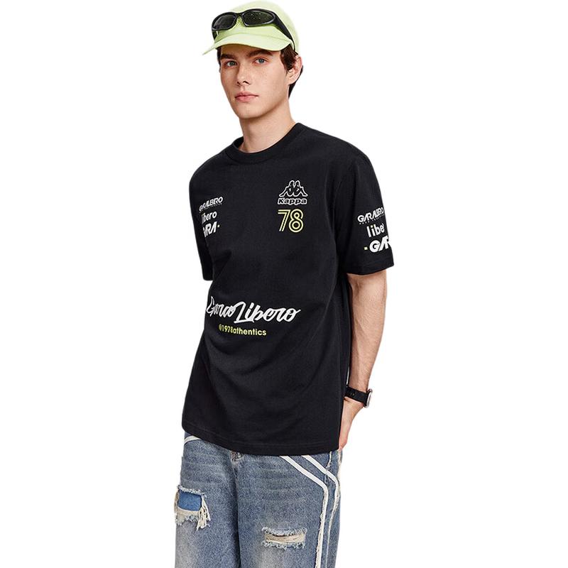 Kappa 2025 Summer Unisex Cotton T-Shirt KPCGCTD70 XL
