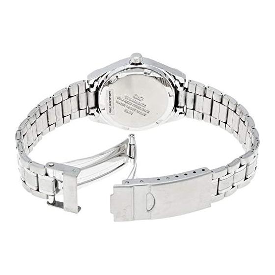 [Citizen Q&Q] Watch Analog Solar Waterproof Date Day of the Week Metal Band H011-204 Women's White