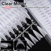 Clear Super D Arc Long Press On Nails Full Cover Gel Tips Nail Art Capsule Extensions for DIY Nail Salon