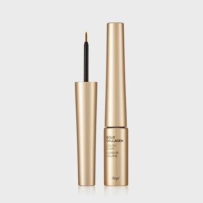Gold Collagen Liquid Liner Black