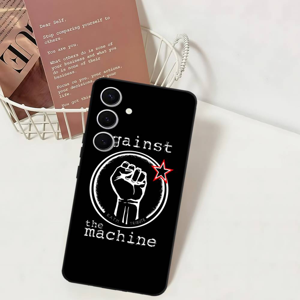R-Rage A-Against T-The M-Machine Band Phone Case For Samsung S 24 Fe 25 Ultra Plus 20 Lite 21 30 22 23 24 22 Ultra 5G Fundas