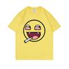 Epic Face Domo Kun Smoking Funny Meme T Shirts Unisex Unisex Casual Oversized Short Sleeves Tshirts Unisexs Fleece Cotton Tee Shirt