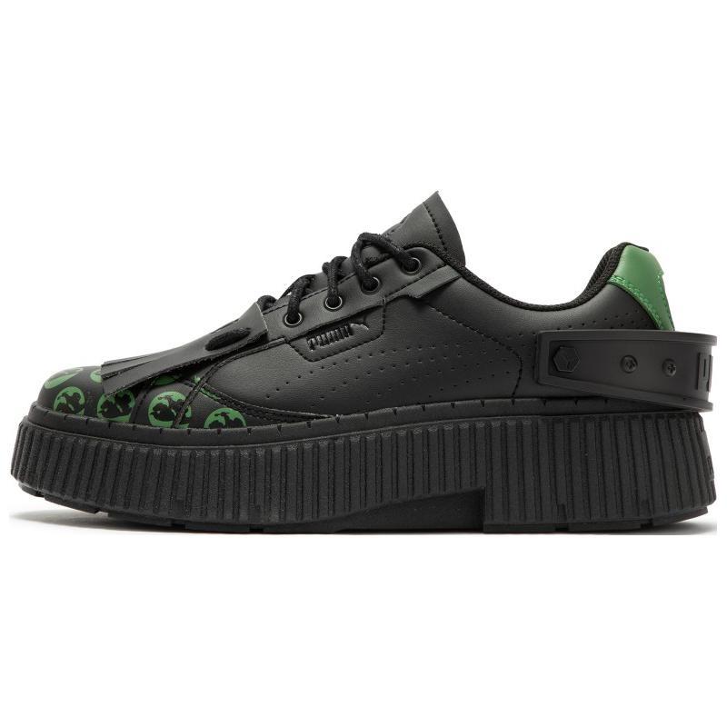 (WMNS) PUMA Dinara x Dinara Staffonly x Monopoly Black Green Women s 393521-01 EU 36