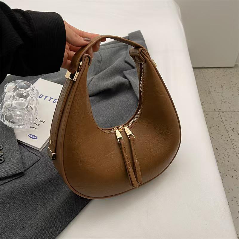 Универсальная маленькая ретро сумка под мышкой - Высококачественная сумка-пельмень для женщин One Size