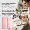 4pcs Odorless Adhesive Dot Dispenser 6mm Width Glue Tape Roller Double Sided Glue Pen  Home Office
