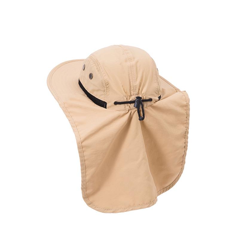 Men's Outdoor Fishing Hat Summer UV Protection Sun Hat Quick Dry Breathable Bucket Hat for Hiking Camping Cycling Travel