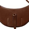 Polo Ralph Lauren Adjustable Strap Leather Tote Shoulder Bag Small Women bags Dark-Brown 428871248014