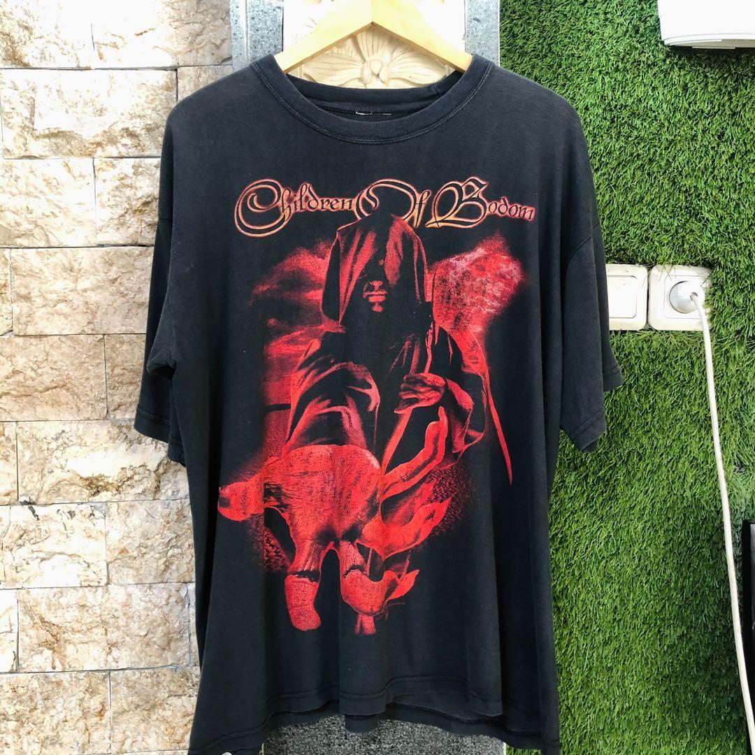 Children of Bodom 2001 Band Short Sleeve Unisex Tshirt Reprint S5XL KH5186 S