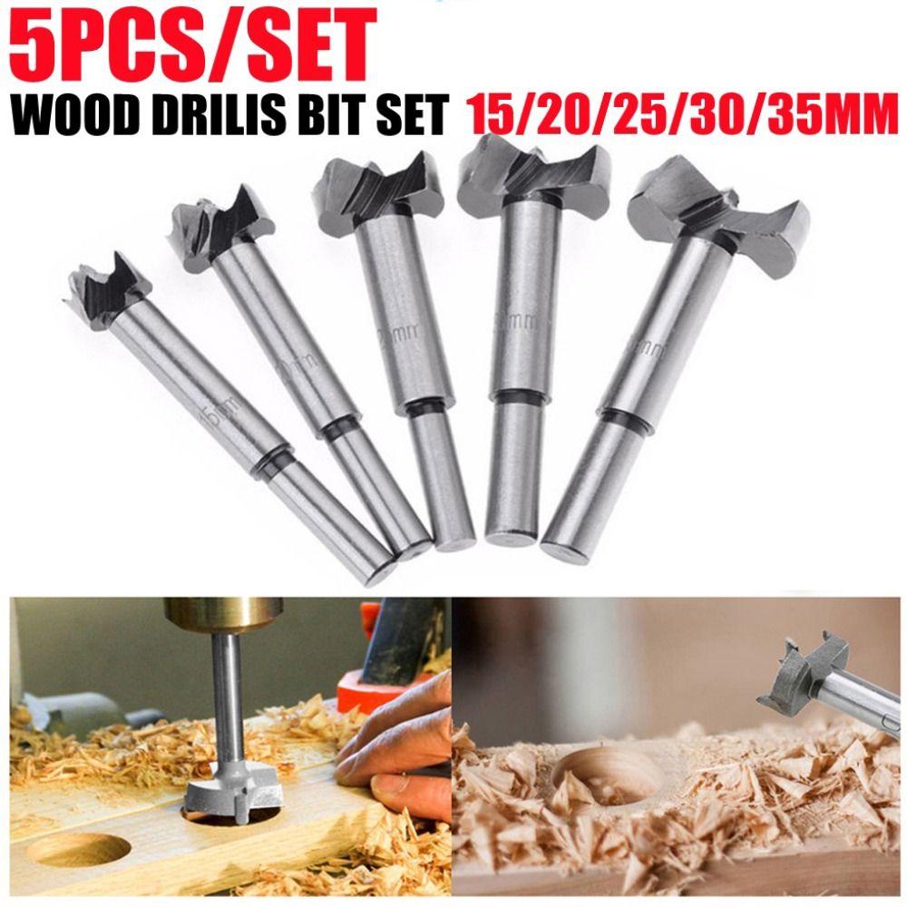 Self Centering Hinge Boring Carbon Steel Woodworking Hole Opener Boring Drill Bit  Drilling