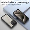 REDPEPPER FS Series For iPhone 16 Pro Max Phone Case IP68 Waterproof Clear Back Panel Phone Cover