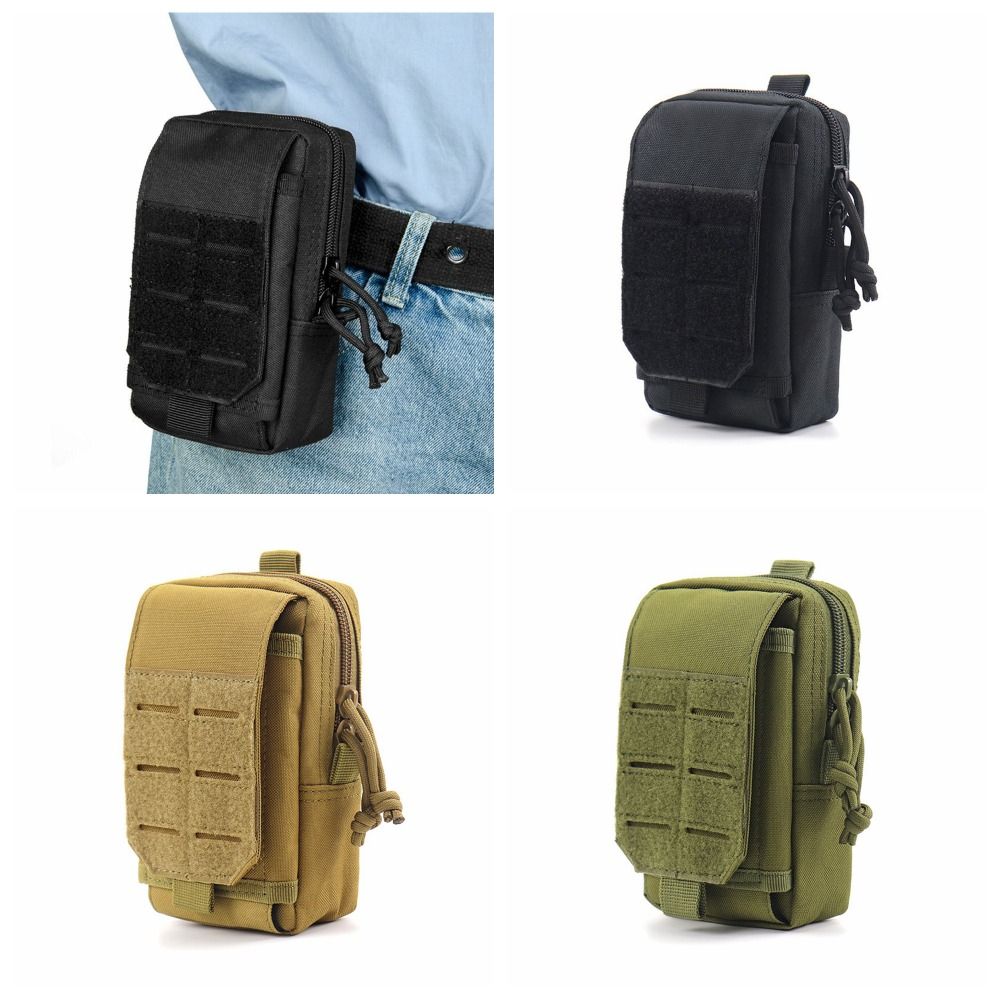 Large Capacity Multifunction Belt Pouch Waist Hanging Clip-On Case Bag  Sport Fitness