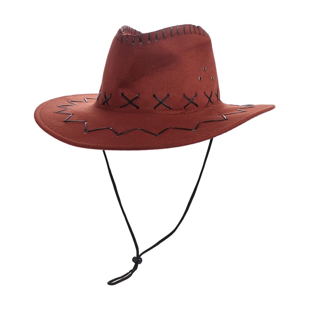 Adjustable Leisure Girl Cap Sunshade Visor For Women Men Western Cowboy Hat Cowgirl Hat Knight Hat Sun Hat