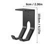 2pcs Under Desk Storage Rack for Game Controller Adhesive Game Handle Hanger Hanging Bracket Holder Gamepad Holder