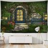 Fairy Tale For est Tapestry Wall Hanging Fantasy Magic Trees House In Dreamland Tapestry For Kids Room Decor Party Backdrop Cloth