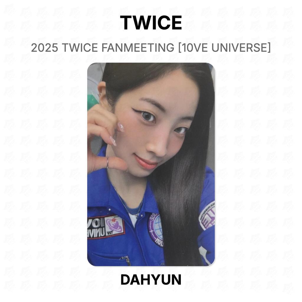 Twice 2025 TWICE FANMEETING [10VE UNIVERSE] Official Photocard