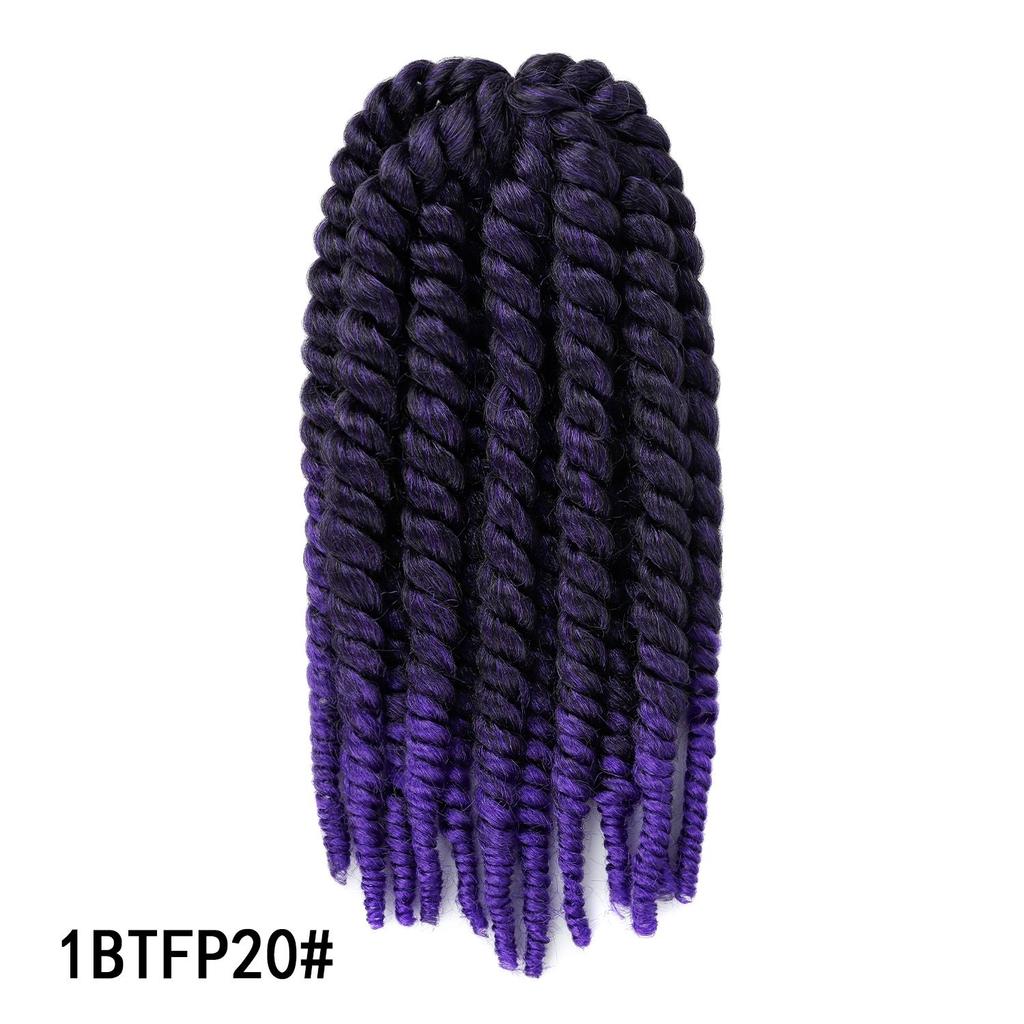 MAMBO Twist Braids Pre-Twisted Two Strand Twist Crochet Hair Synthetic Braiding Hair Extensions for Women Protective Style