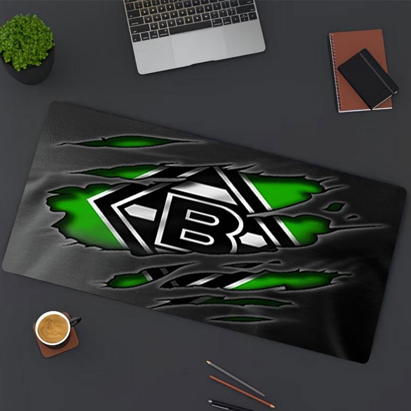 Borussia Mönchengladbach Print Mauspads, für Tastaturablage Laptop PC Matte für Büro Heimgebrauch, Schreibtischdekoration, Perfektes Geburtstagsgeschenk für Gamer