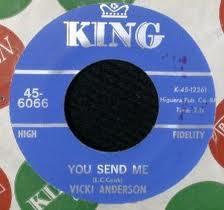 7inch Record VICKI ANDERSON - You Send Me K4512262 King Records 1966 US Soul/Funk Used