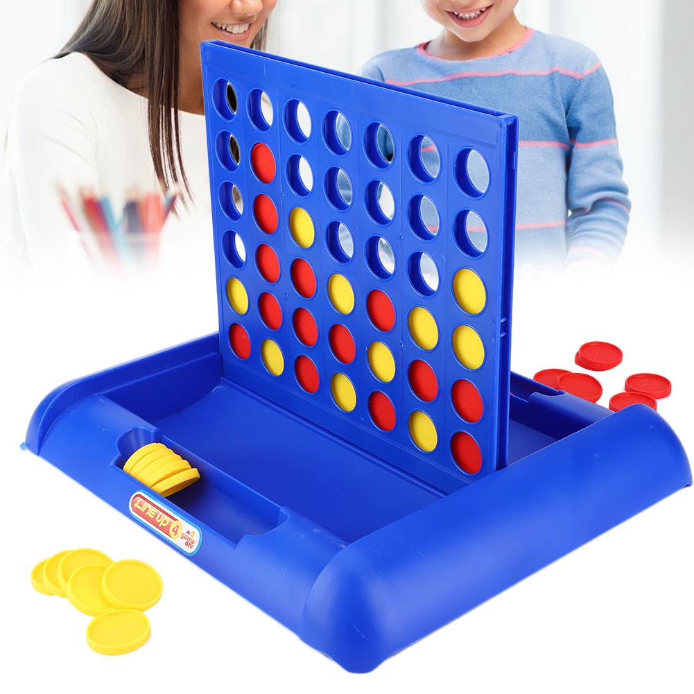 ABS 4 in a Line Row Vertical Board Game Educational Parent Child Interactive Toy