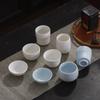Advanced sense Ru kiln master cup can be raised, hand-made tea tasting cup Jianzhan personal special single cup teacup gift