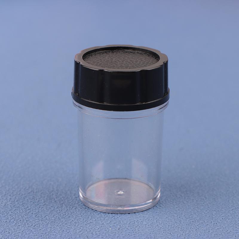 

1Pc Biological Microscope Objective Lens Storage Plastic Box Bottle Case Anti-Dust Case Dust Cover 45mm